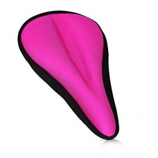 kwmobile Gel Bike Seat Cover - Bicycle Saddle Cushion Men Women - Protective Padding Fits Indoor Outdoor Cycling  Cruiser  Mountain Bikes - B07G1FCK6C